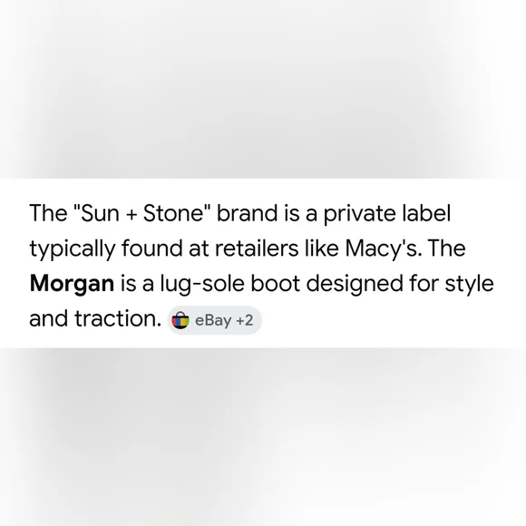 Sun + Stone Black Chelsea Lug Heel Boots. Size 8 - Picture 8 of 11